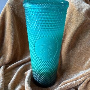 Starbucks Aqua Textured Tumbler